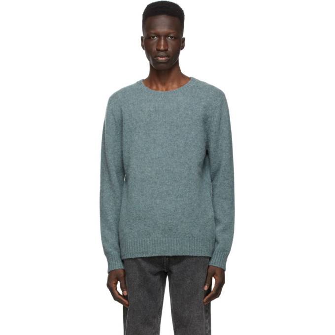 Photo: A.P.C. Blue Wool Andre Sweater