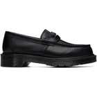 Dr. Martens Black Penton Leather Loafers