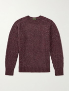 Sid Mashburn - Cable-Knit Wool Sweater - Burgundy