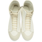 Alexander McQueen Off-White Iris High-Top Sneakers