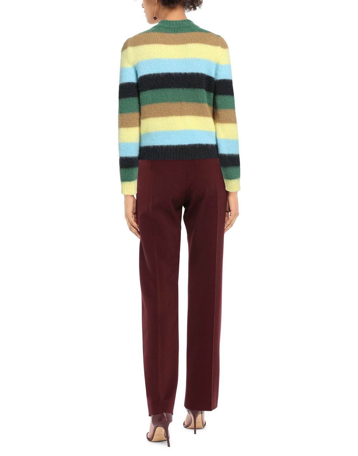 Maje Womens Sweater in Green