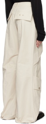 CARNET-ARCHIVE Off-White Wide Mass Trousers