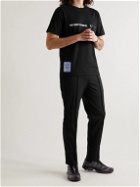 MCQ - Logo-Appliquéd Printed Cotton-Jersey T-Shirt - Black