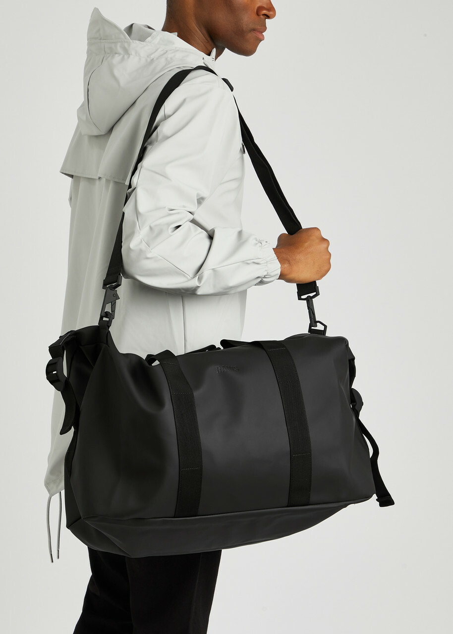 Rains Hilo Weekend Rubberised Holdall - Black - One Size