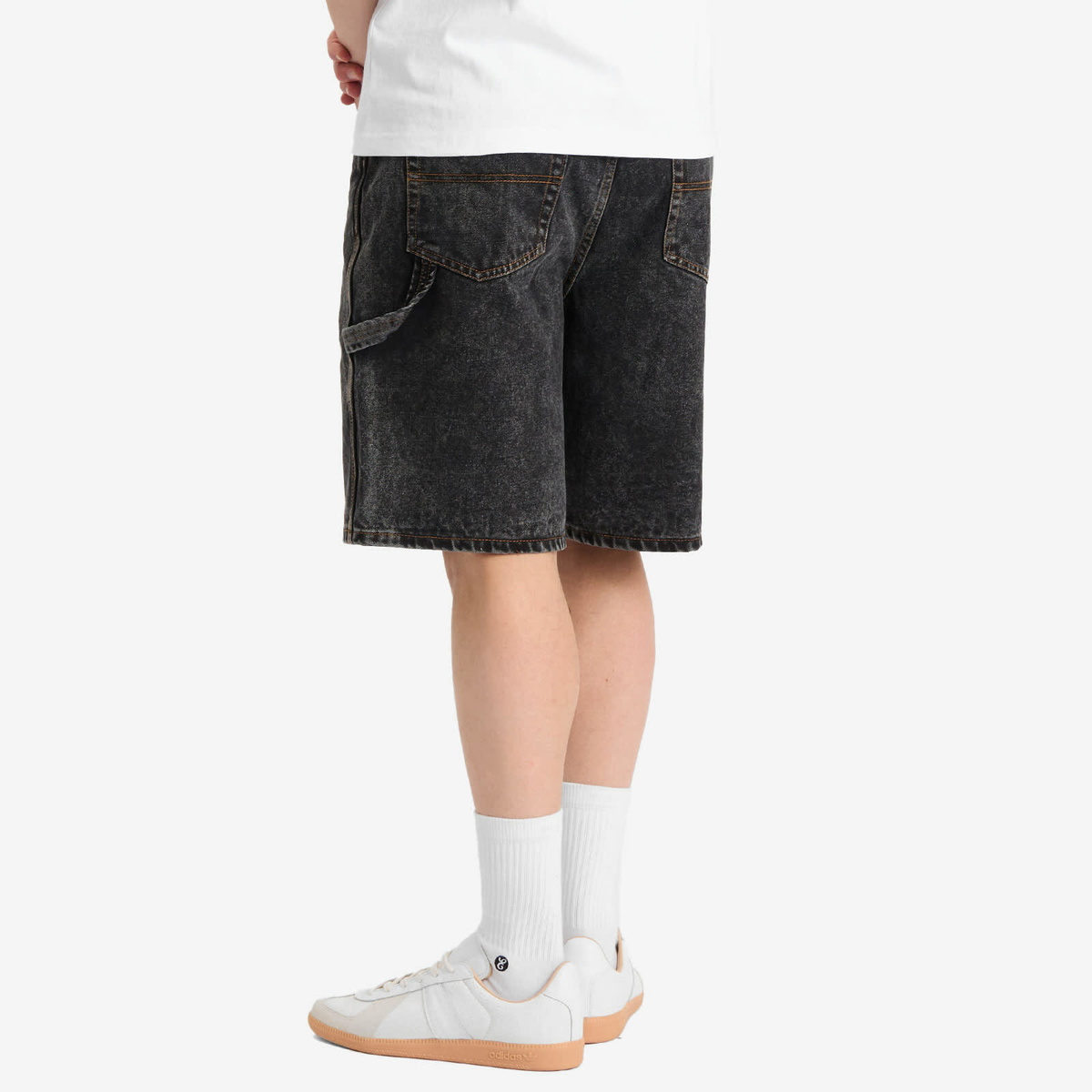 Butter Goods Men's Weathergear Denim Shorts in Gunmetal