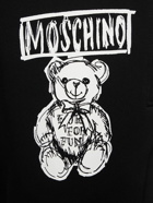 MOSCHINO Teddy Print Cotton Sweatpants