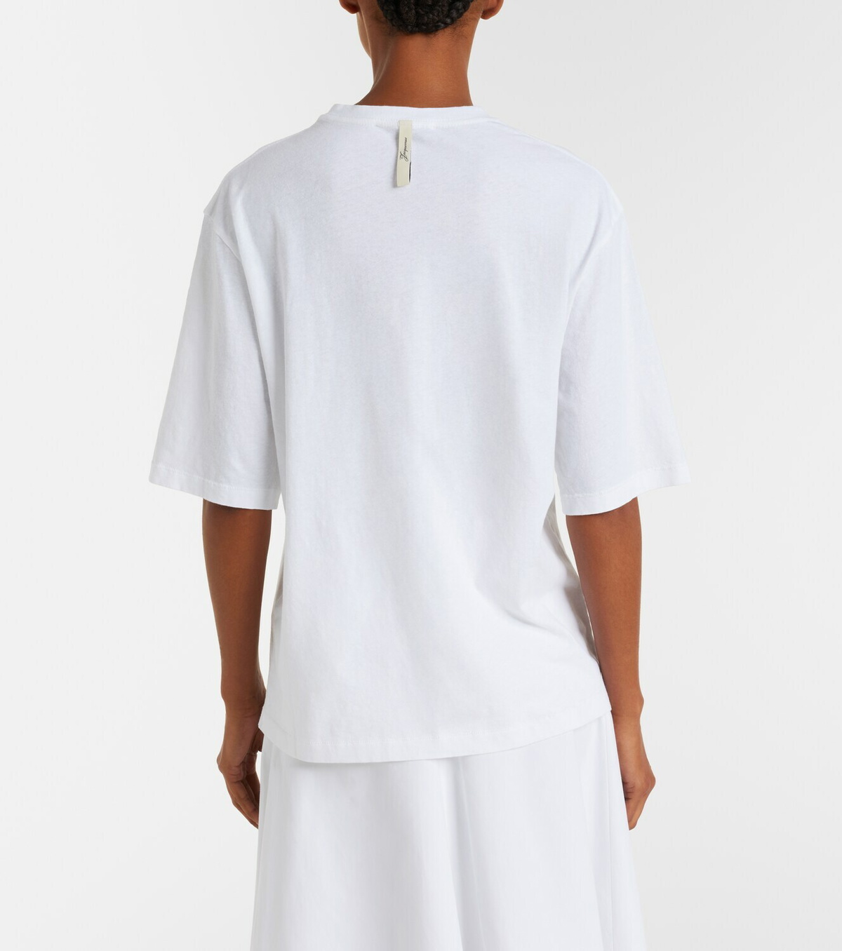 Jacquemus Logo cotton-blend jersey T-shirt