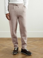 Loro Piana - Tapered Linen and Cashmere-Blend Sweatpants - Neutrals