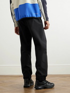 Moncler Grenoble - Tapered Logo-Print GORE-TEX® Trousers - Black