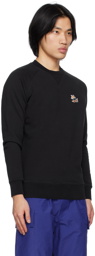 Maison Kitsuné Black Chillax Fox Sweatshirt