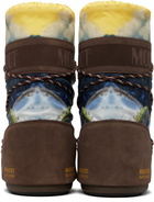 Guest in Residence Brown Moon Boot Edition Icon Postcard Boots