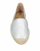 Castañer Womens Espadrilles in Silver
