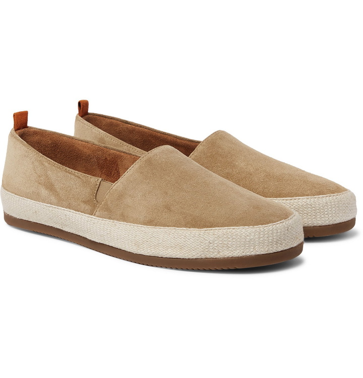 Photo: Mulo - Suede Espadrilles - Brown