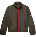 Moncler - Striped Shell Bomber Jacket - Green