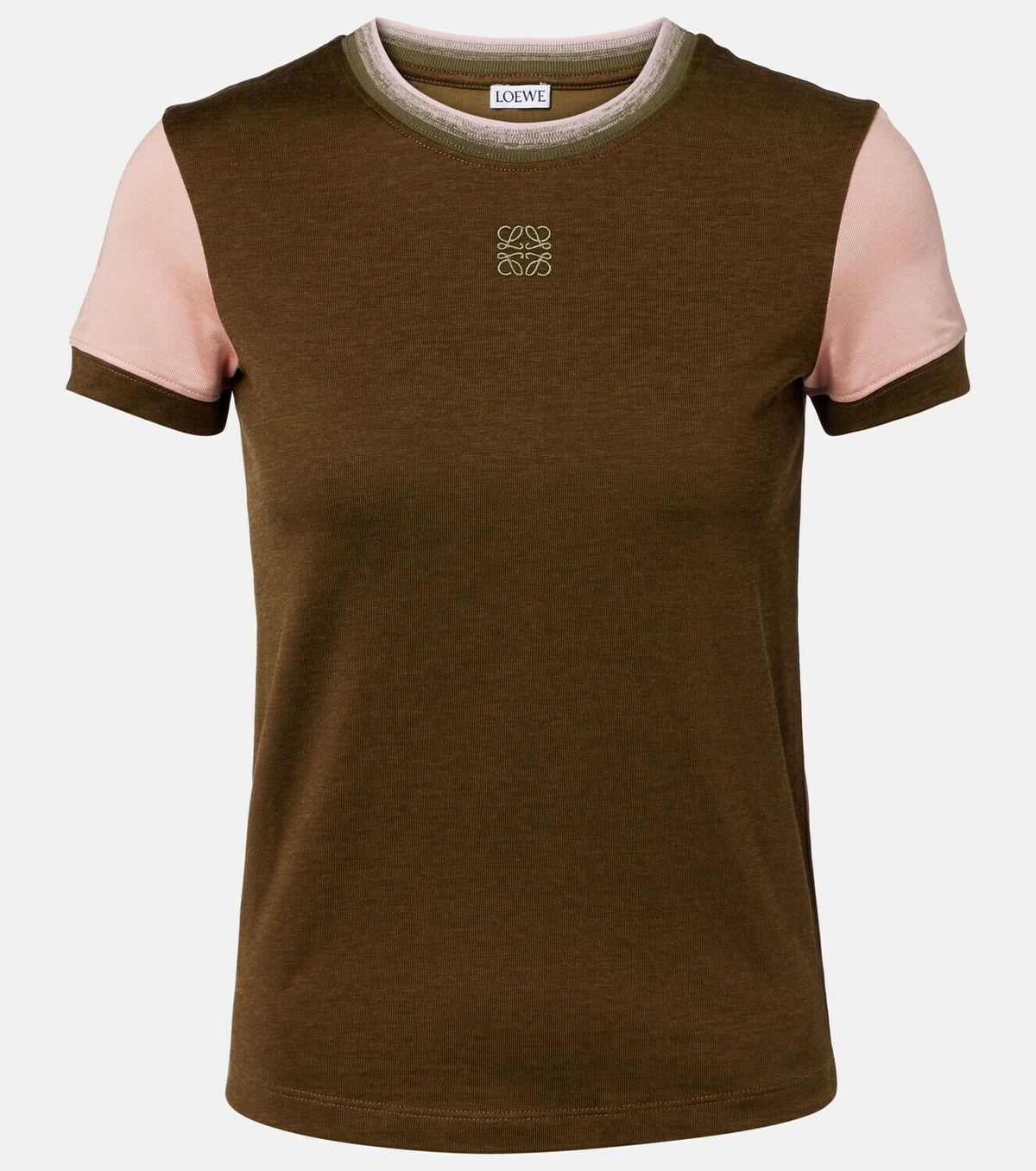 Loewe Cotton-blend jersey T-shirt