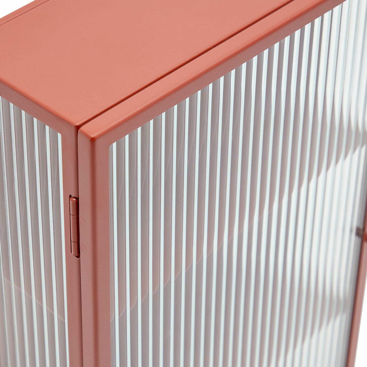 Ferm Living Haze Wall Cabinet In Oxide Red Ferm Living