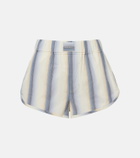 Isabel Marant Melinea striped cotton shorts