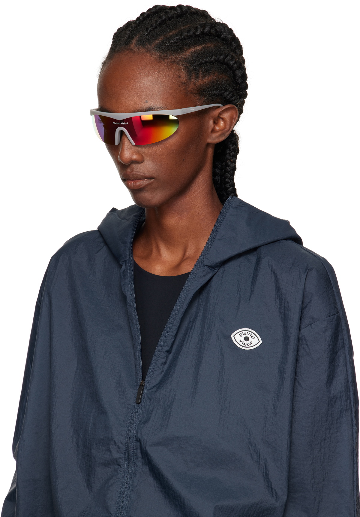 District Vision Gray Koharu Eclipse Sunglasses