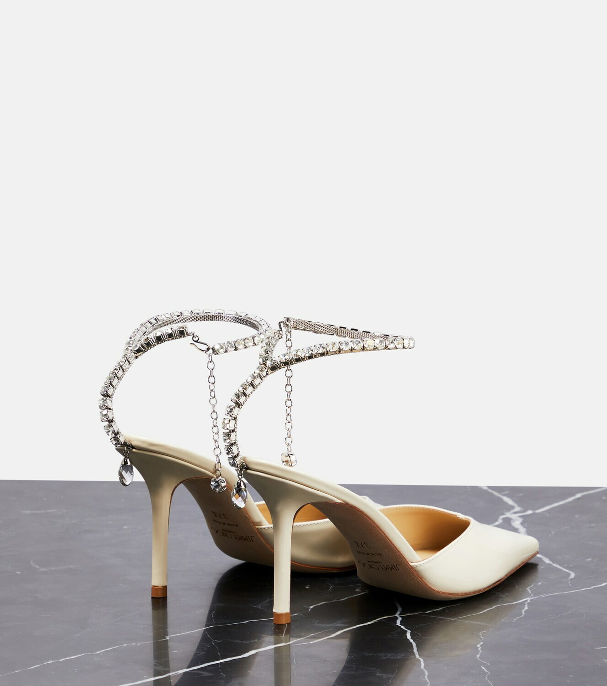 Jimmy Choo Saeda 85 patent leather pumps Jimmy Choo