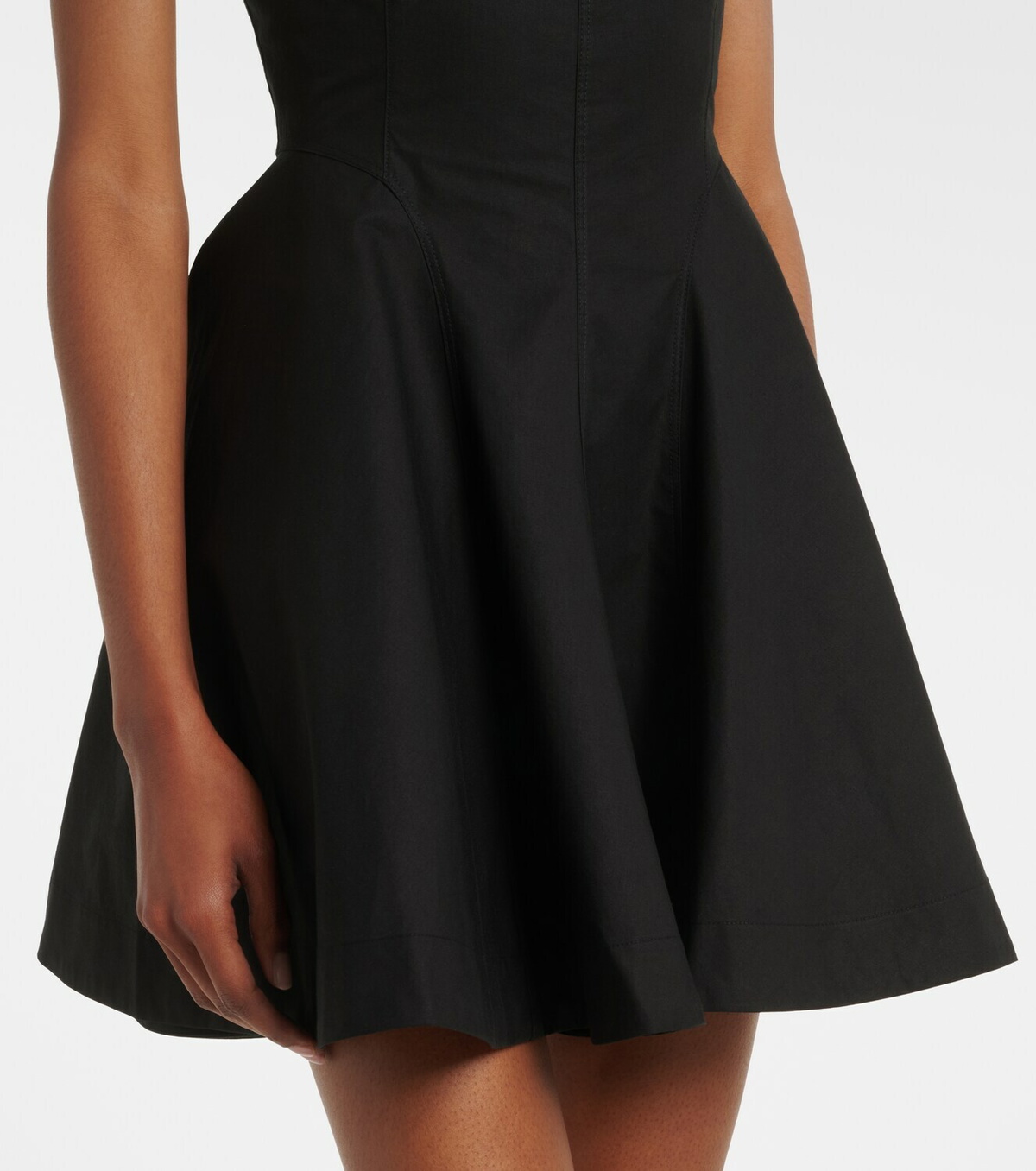 Dôen Riviette cotton poplin minidress