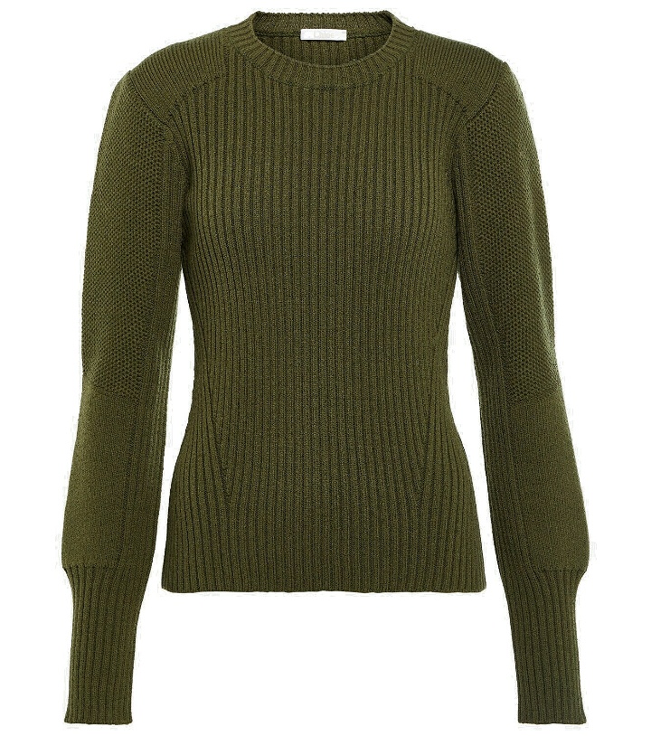Photo: Chloé Ribbed-knit wool sweater