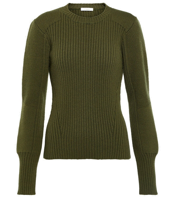 Photo: Chloé Ribbed-knit wool sweater