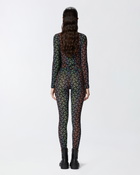 Pinko Lightweight Love Birds Monogram Print Leggings Black/Multicoloured