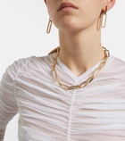 Bucherer Fine Jewellery Link 18kt gold necklace with diamonds