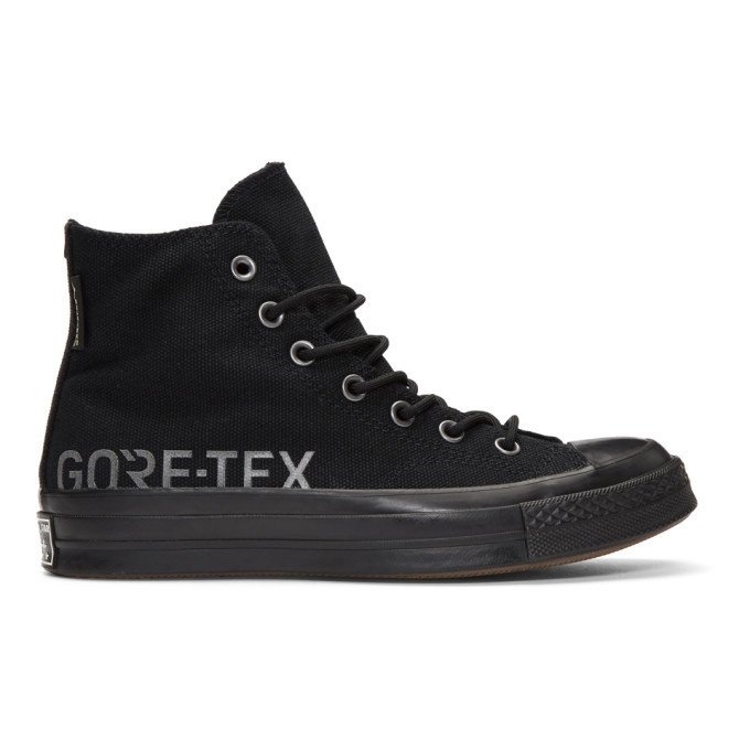 Photo: Converse Black Gore-Tex© Edition Chuck 70 High Sneakers