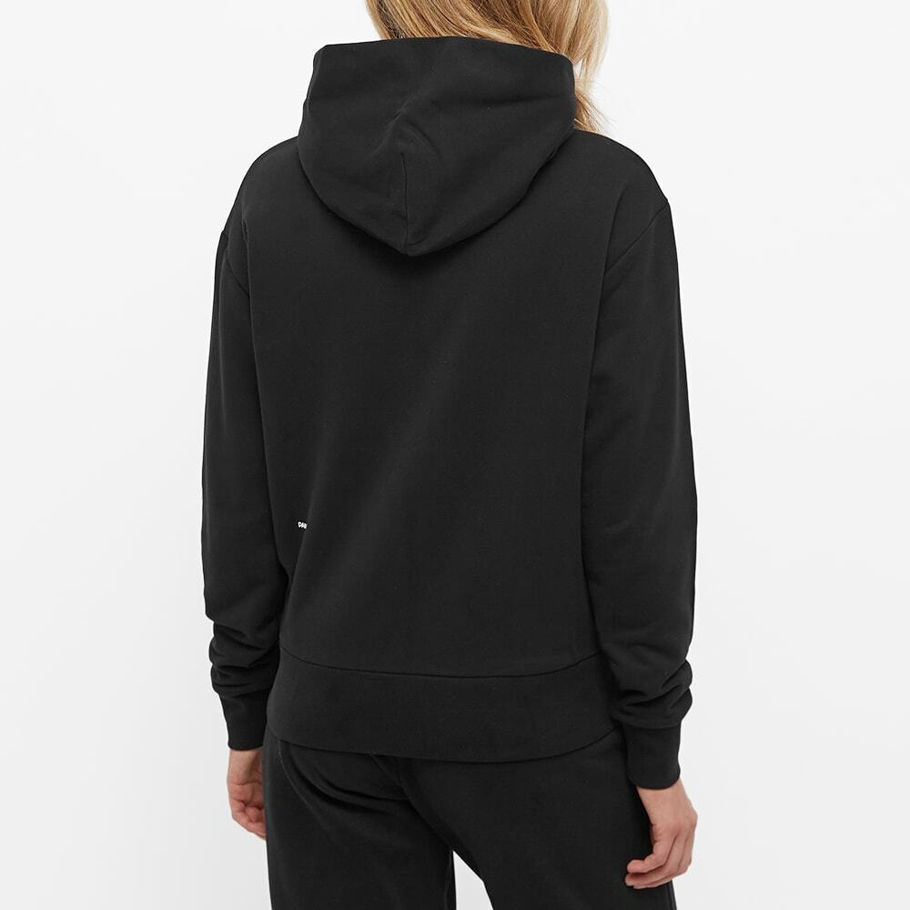 Pangaia 365 Zipped Hoodie in Black