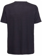 MARANT Logo Print Linen Jersey T-shirt
