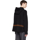 Acne Studios Black Orinak Crayfish Hoodie