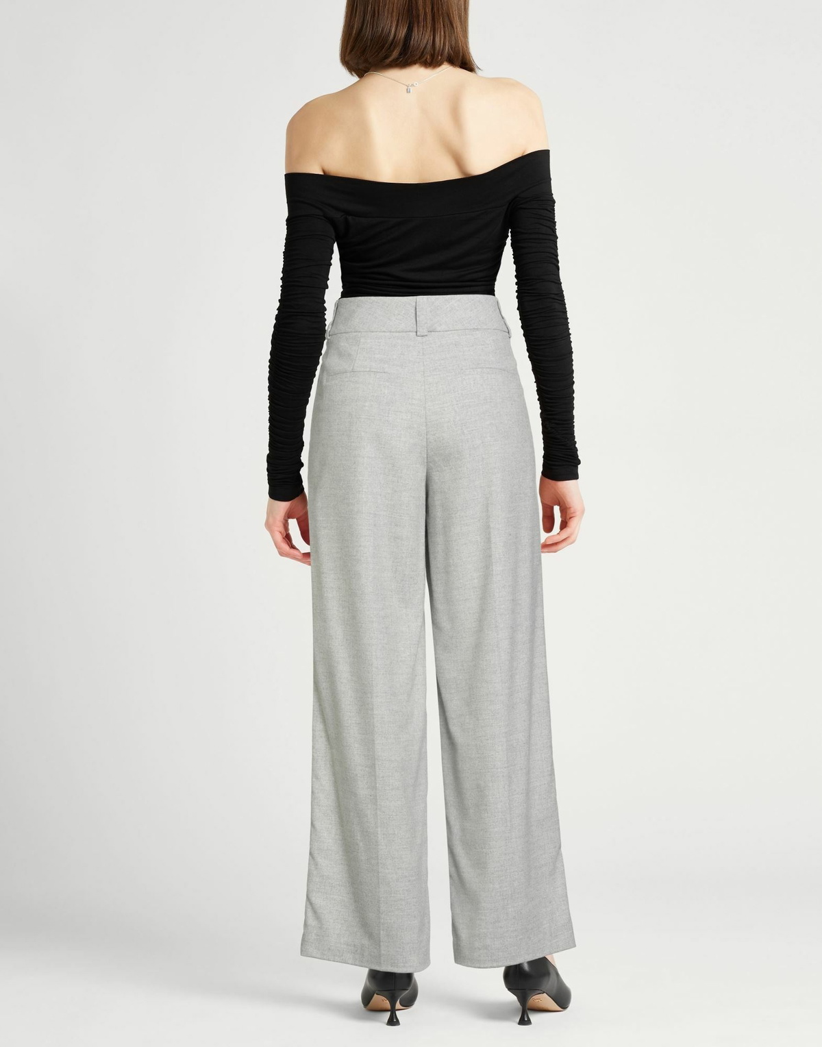 Peserico Easy Womens Pants Light in Grey