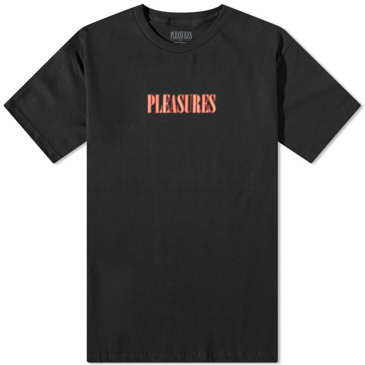 Photo: Pleasures Men's Blurry T-Shirt in Black