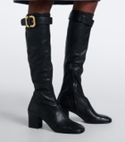 Miu Miu Leather knee-high boots
