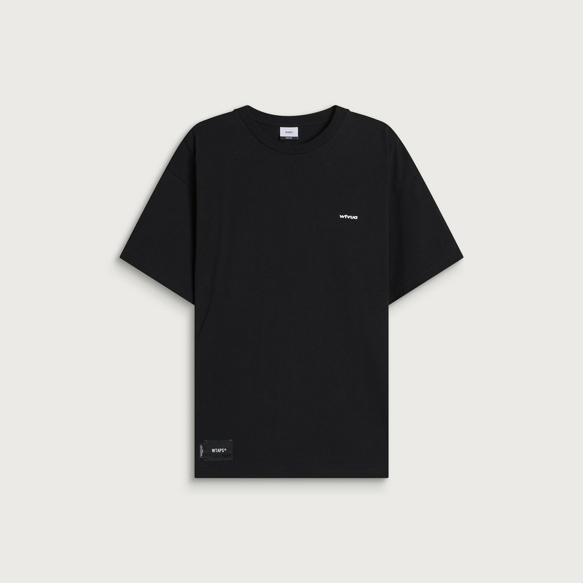 WTAPS Men's WTVUA Short Sleeve T-Shirt in Black