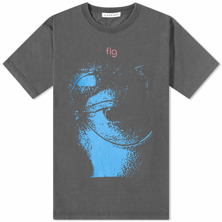 Photo: Flagstuff Men's FLG Logo T-Shirt in Black