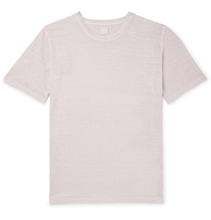Photo: 120% - Slub Linen T-Shirt - Gray