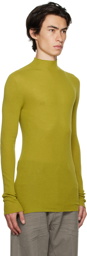 Rick Owens Green Lupetto Sweater
