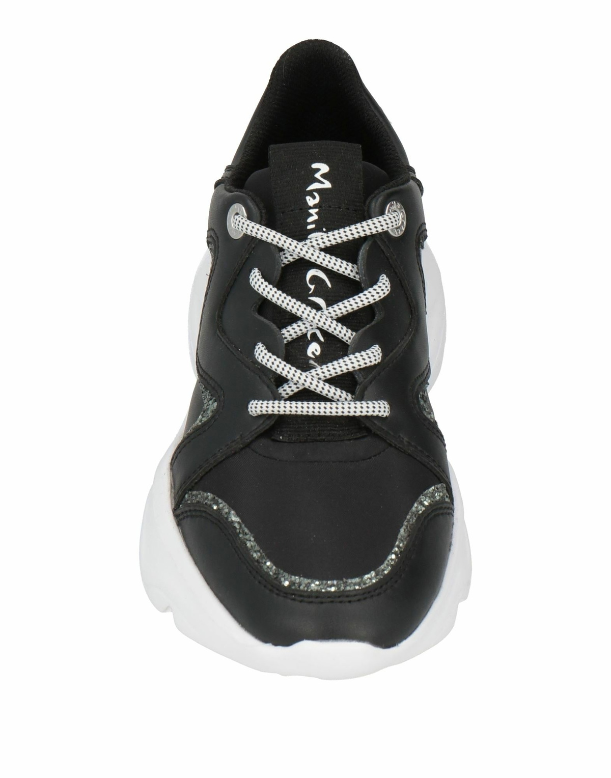 Manila Grace Womens Sneakers in Black