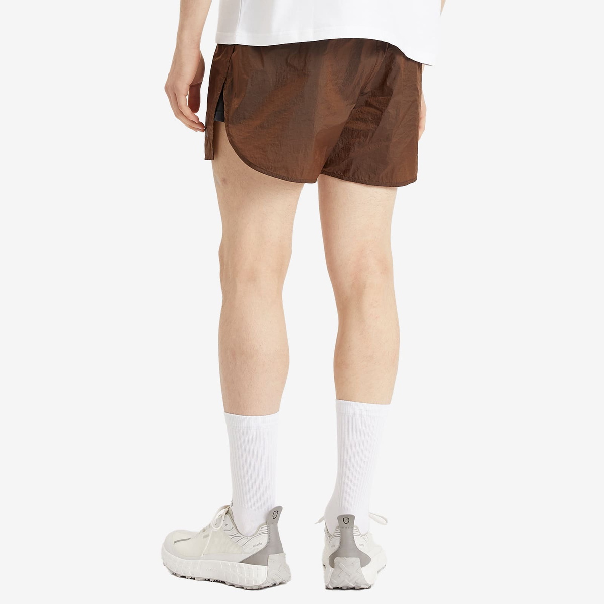 Over Over Men's Track Short in Chocolate