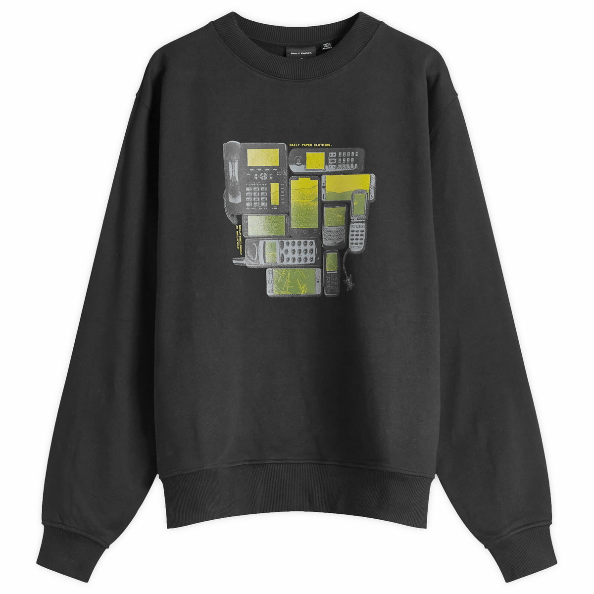Daily Paper Men's Evolution Sweatshirt in Black