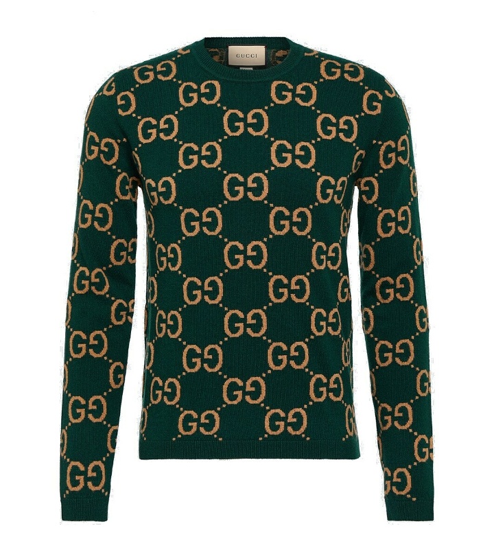 Photo: Gucci GG jacquard wool sweater
