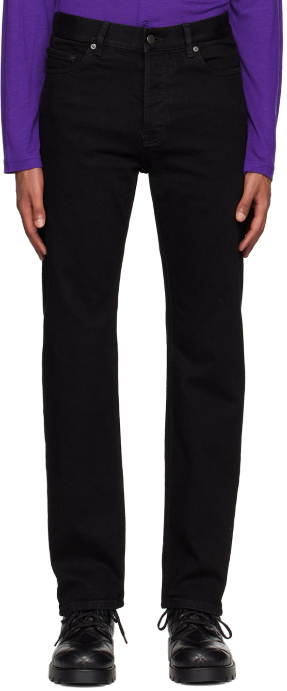 Filippa K BOOTCUT TROUSERS - Trousers - black 