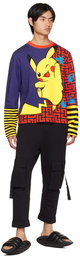 Balmain Multicolor Pokémon Edition Printed Sweatshirt