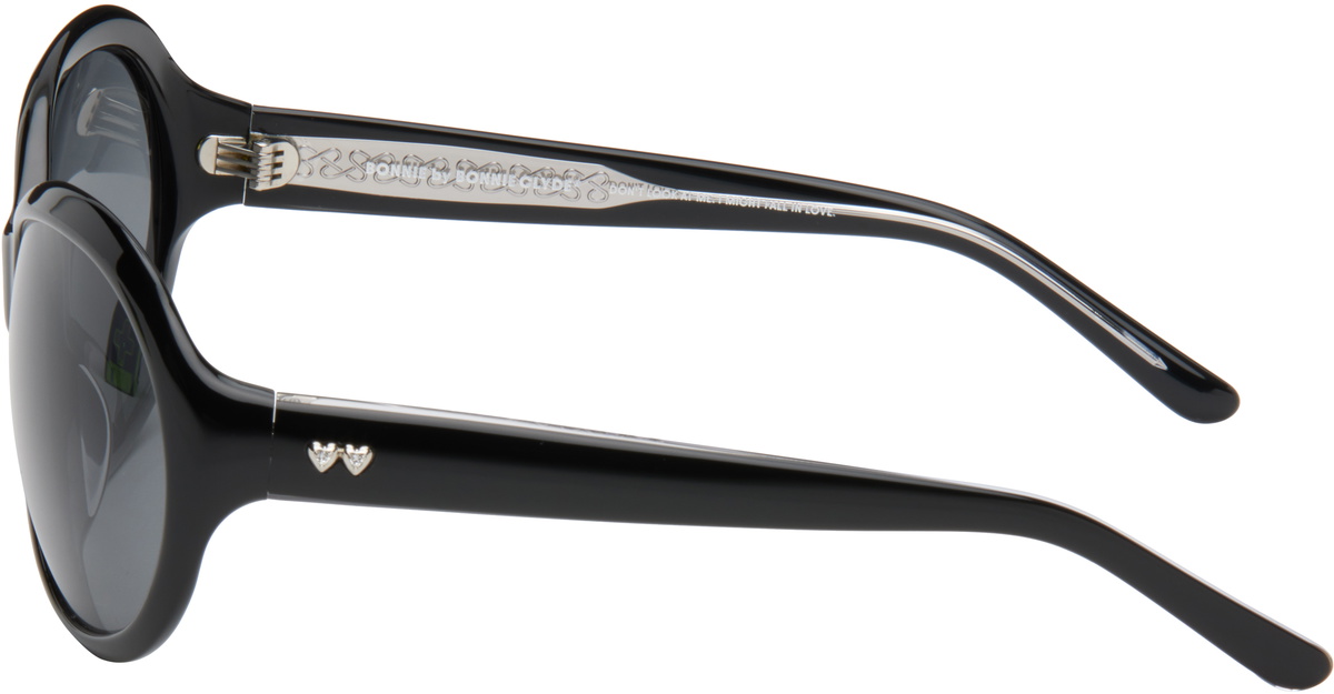 BONNIE CLYDE Black Princessa Sunglasses