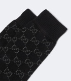 Gucci GG jacquard cotton-blend socks