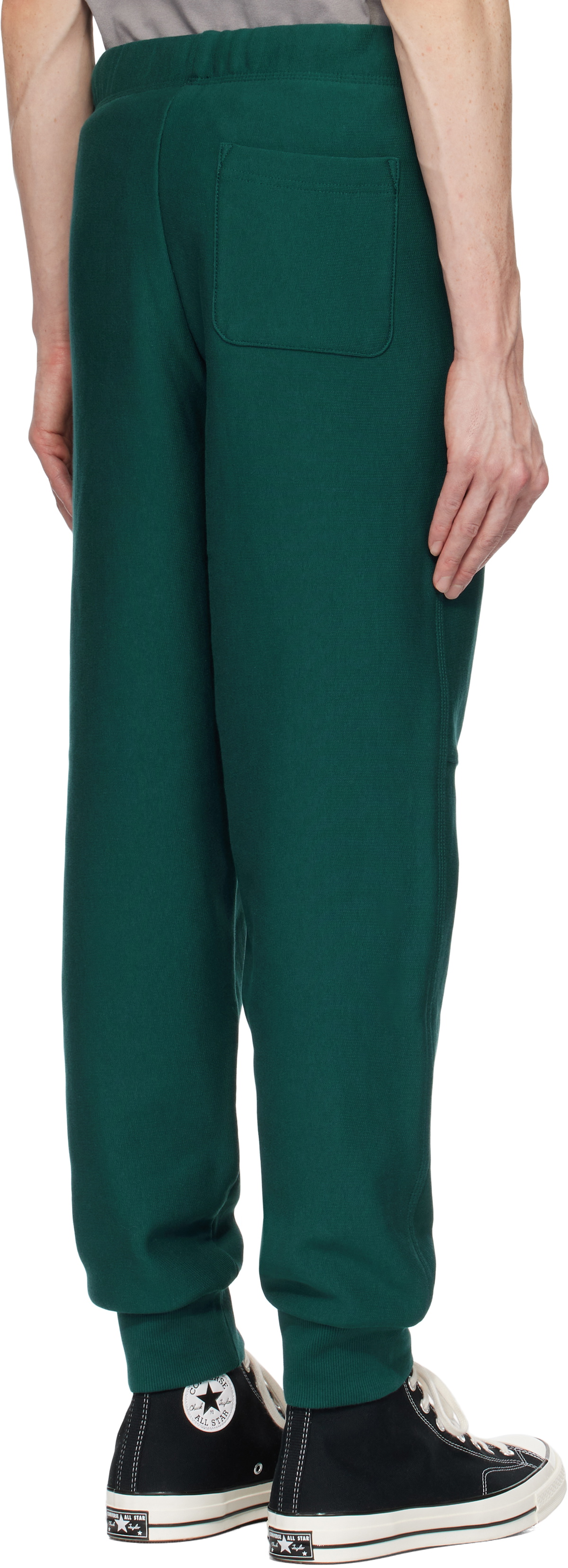 Carhartt Work In Progress Green American Script Sweatpants