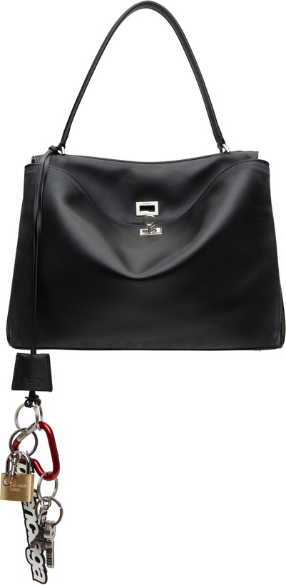 Photo: Balenciaga Black Rodeo Medium With One Charm Bag