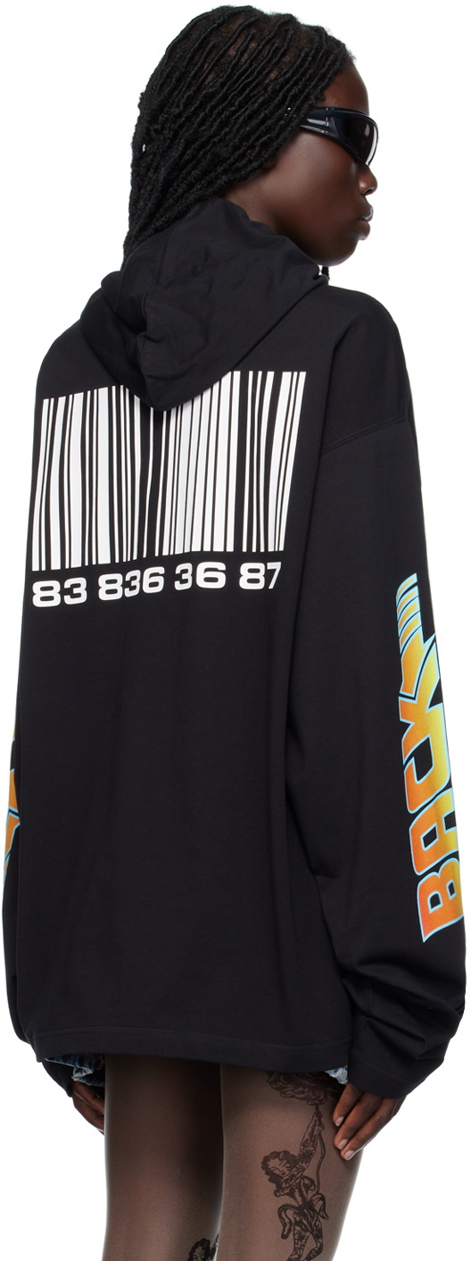 VTMNTS Black 'Back To The Future' Hoodie VTMNTS